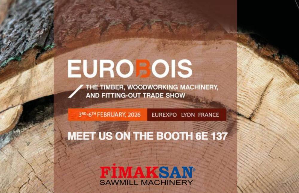 Meet us at Eurobois, Lyon France – February 3-6, 2026 · Booth 6E 137